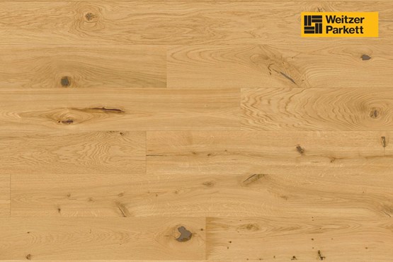 Weitzer Diele 1800 Eiche | wild | gefast | stark gebürstet | natur geölt